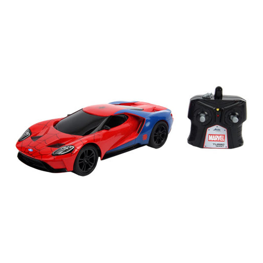 Marvel - 2017 Ford GT (Spiderman) 1:16 Remote Control Car