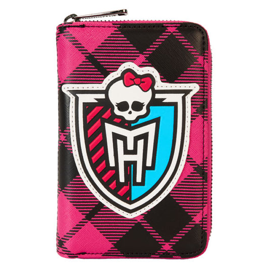 Loungefly - Monster High - Crest Zip Wallet