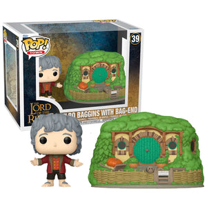 The Lord of the Rings - Bilbo Baggins with Bag-End Pop! Town