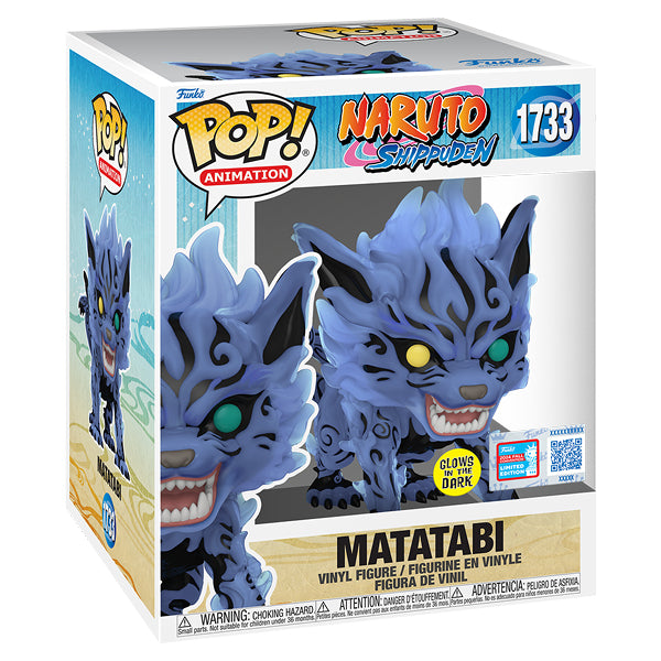 NYCC 2024 - Naruto: Shippuden - Matatabi Glow in the Dark 6 Inch US Exclusive Pop! Vinyl