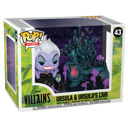 The Little Mermaid - Ursula &amp; Ursula’s Lair Disney Villains Pop! Town