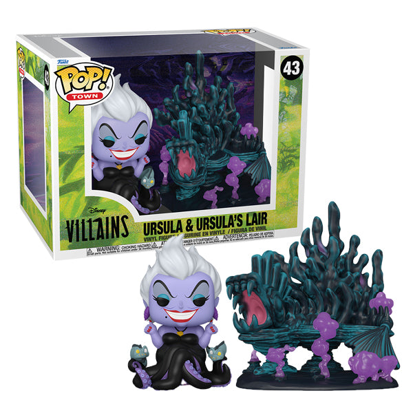 The Little Mermaid - Ursula &amp; Ursula’s Lair Disney Villains Pop! Town