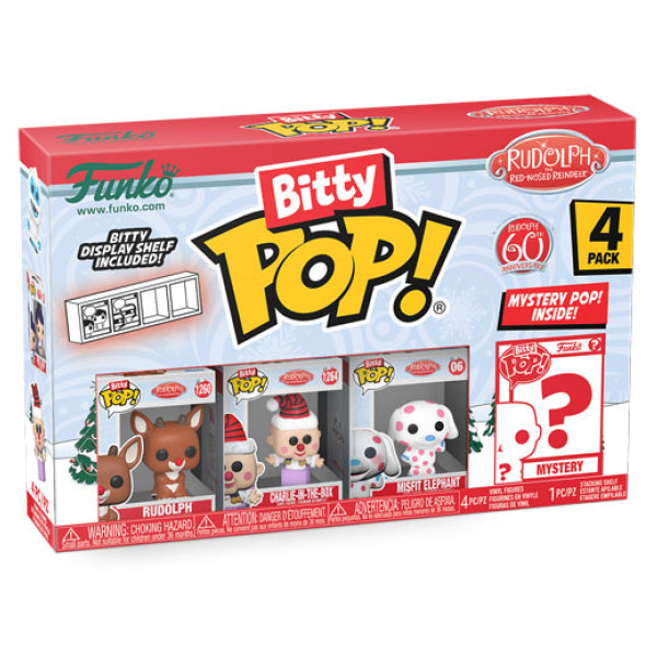 Rudolph - Rudolph Bitty Pop! Vinyl 4 Pack