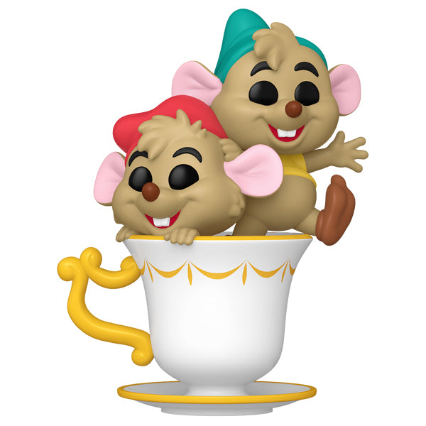 Cinderella (1950): 75th Anniversary - Jaq & Gus Gus in Cup Pop! Vinyl