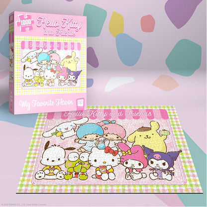 Hello Kitty and Friends My Favorite Flavor 1000 Pc Puzzle