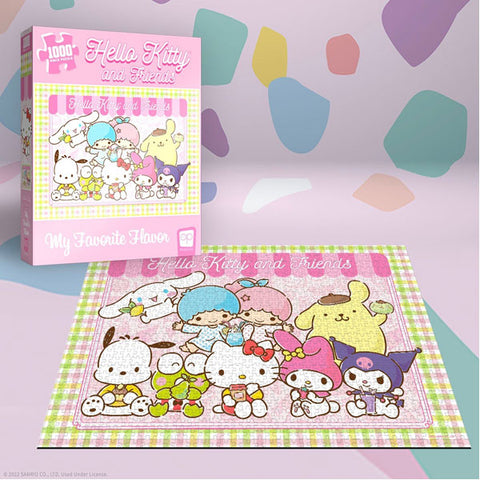 Image of Hello Kitty and Friends My Favorite Flavor 1000 Pc Puzzle