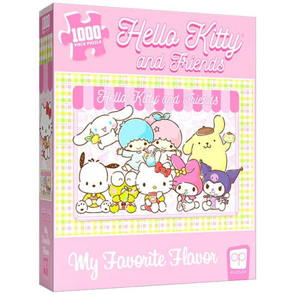 Hello Kitty and Friends My Favorite Flavor 1000 Pc Puzzle