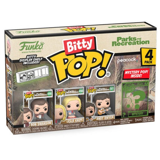 Parks & Recreation - Ron Bitty Pop! 4-Pack