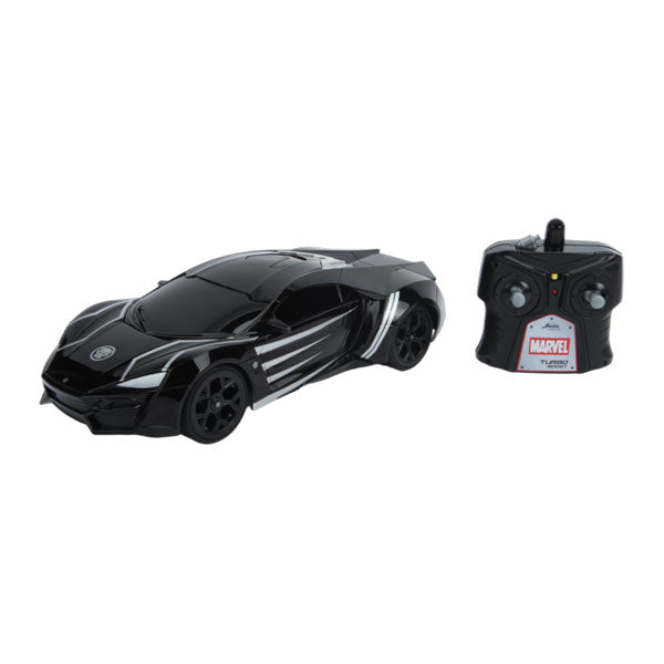 Marvel - Lykan Hypersport (Black Panther) 1:16 Remote Control Car