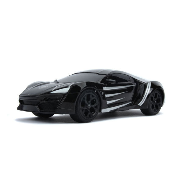 Marvel - Lykan Hypersport (Black Panther) 1:16 Remote Control Car