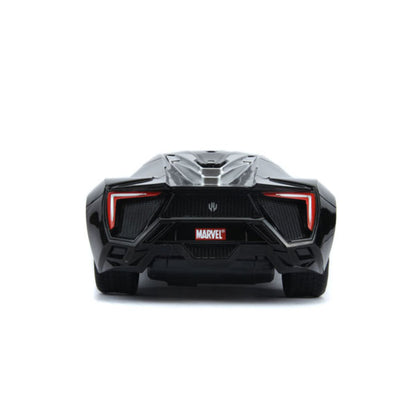 Marvel - Lykan Hypersport (Black Panther) 1:16 Remote Control Car