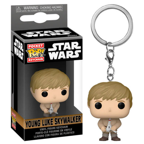 Image of Star Wars: Obi-Wan Kenobi - Young Luke Pop! Keychain