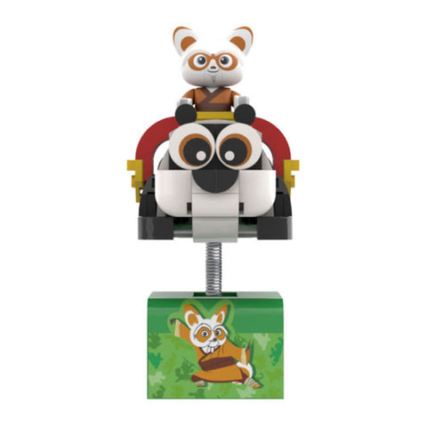 Image of Kung Fu Panda - Shifu's Cosrider Building Block Construction Set (183 Pieces)