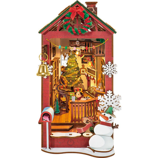 Robotime - DIY Book Nook Kit Christmas Indoor Scene