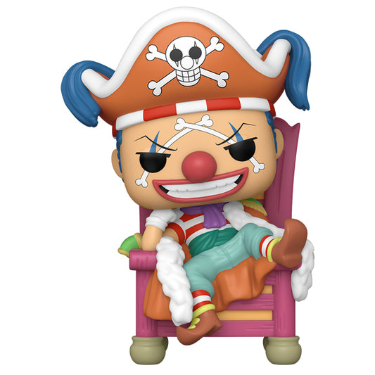 NYCC 2024 - One Piece - Buggy the Clown on Throne Deluxe US Exclusive Pop! Vinyl