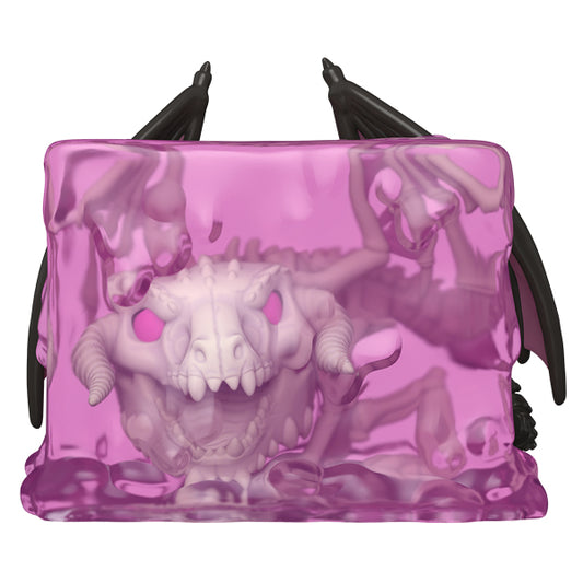 Dungeons & Dragons - Gelatinous Cube with Dracolich Glow in the Dark US Exclusive Pop! Deluxe