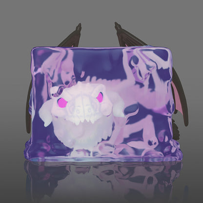 Dungeons & Dragons - Gelatinous Cube with Dracolich Glow in the Dark US Exclusive Pop! Deluxe