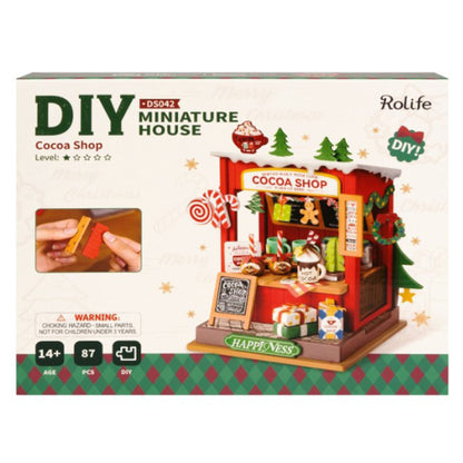 Robotime - DIY Mini House Cocoa Shop