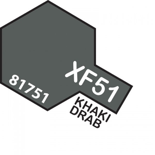 Tamiya Acrylic Mini Xf-51 Khaki Drab