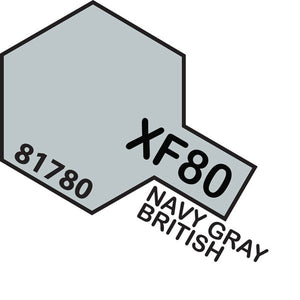 Tamiya Acrylic Mini Xf-80 Navy Gray British