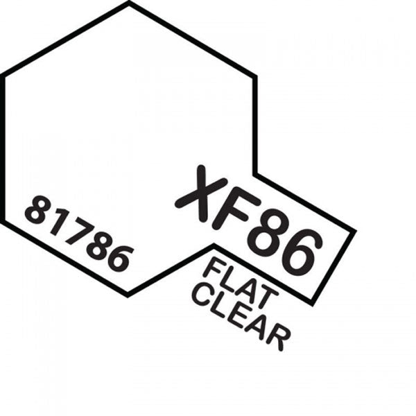 Tamiya Acrylic Mini Xf-86 Flat Clear