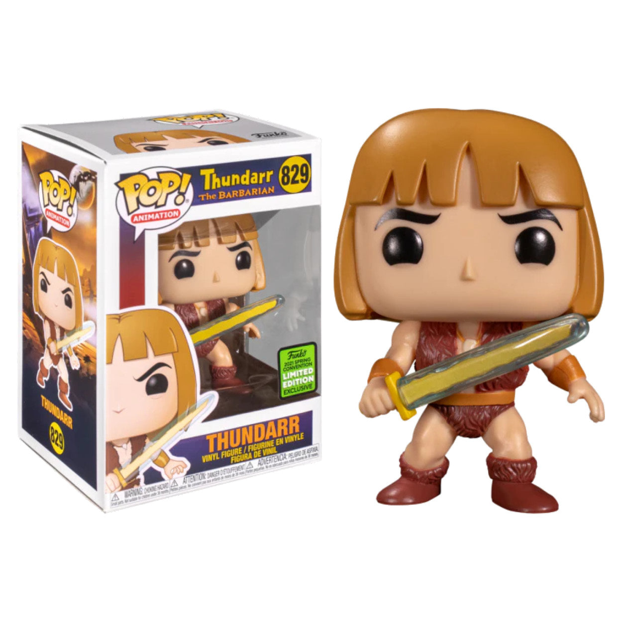 ECCC 2021 - Thundarr the Barbarian - Thundarr Pop! Vinyl