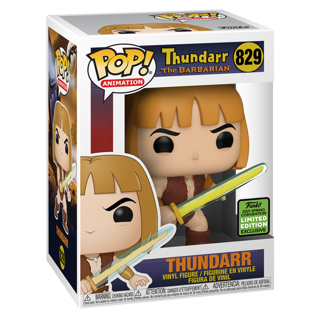 ECCC 2021 - Thundarr the Barbarian - Thundarr Pop! Vinyl