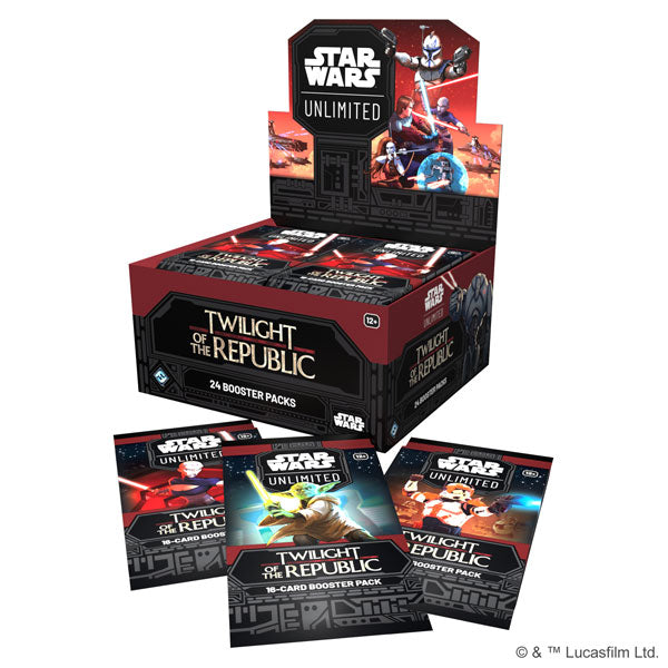 Star Wars Unlimited - Twilight of the Republic Booster Display Release Date 15th November 2024