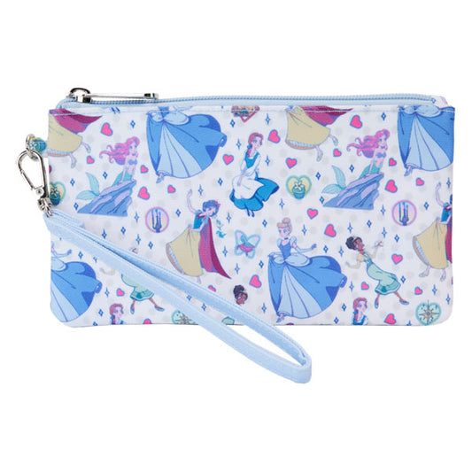 Loungefly - Disney Princess - Manga Style Nylon Wristlet Wallet