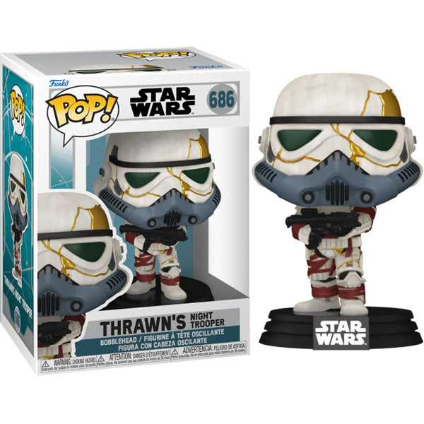 Star Wars: Ahsoka (TV) - Thrawn's Night Trooper (White/Grey Helmet) Pop! Vinyl