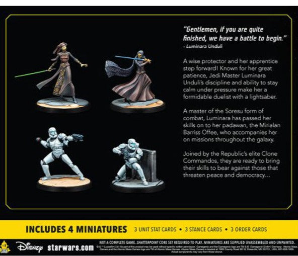 Star Wars Shatterpoint Plans and Preparation Squad Pack