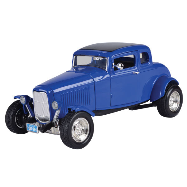 Timeless Legends - 1:18 Scale 1932 Ford Five-Window Coupe [Blue]