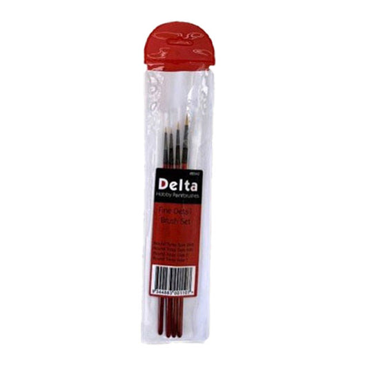 Delta - Fibre Brush Set (4 Pack)