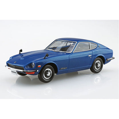 The Snap Kit 1/32 Nissan S30 Fairlady Z Blue Metallic Model Kit