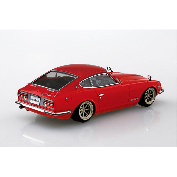 The Snap Kit 1/32 Nissan S30 Fairlady Z Custom Wheel (Red) Model Kit