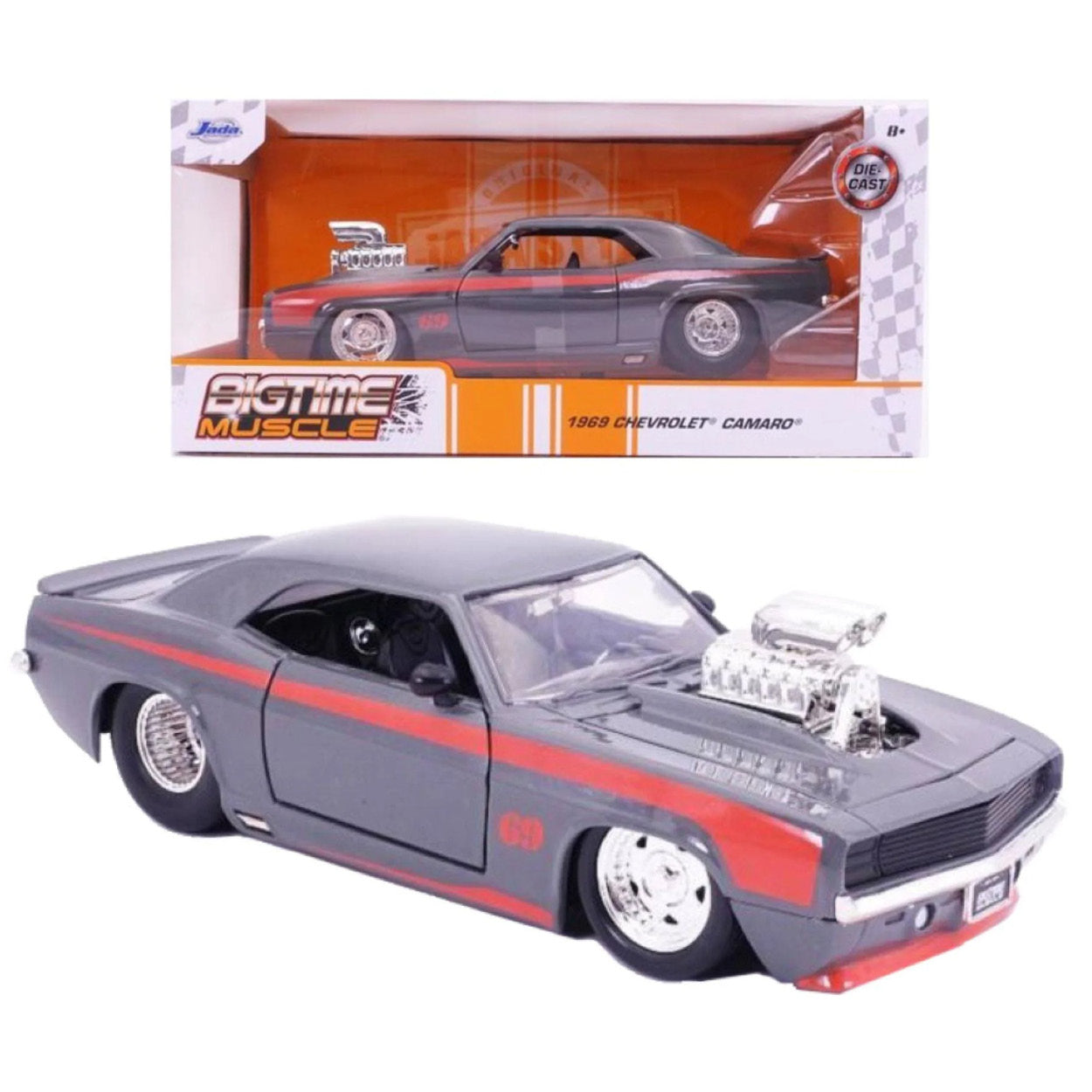 Big Time Muscle - 1969 Chevrolet Camaro 1:24 Scale