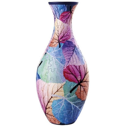 Vase Colorful Leaves