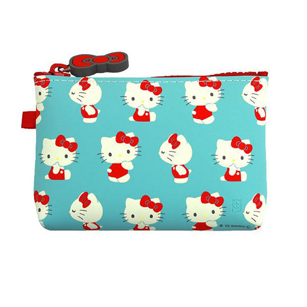 NUU-Small Hello Kitty Blue Zipper Pouch