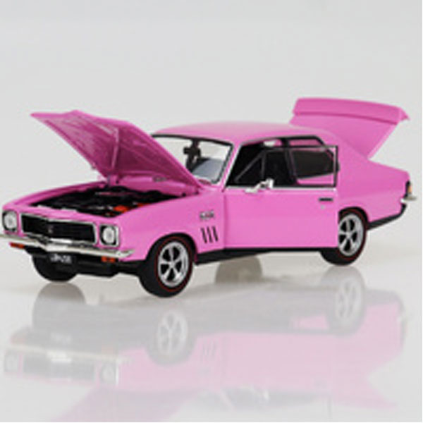 1:24 Strike Me Pink LJ 308 Torana Fully Detailed Opening Doors, Bonnet and Boot