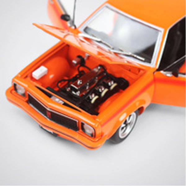 1:24 LX SS Torana 6 Cylinder Fully Detailed Opening Doors, Bonnet and Boot