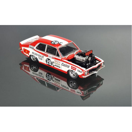 1:24 #28C LJ Torana Brock Drag Car Fully Detailed Opening Doors, Bonnet and Boot