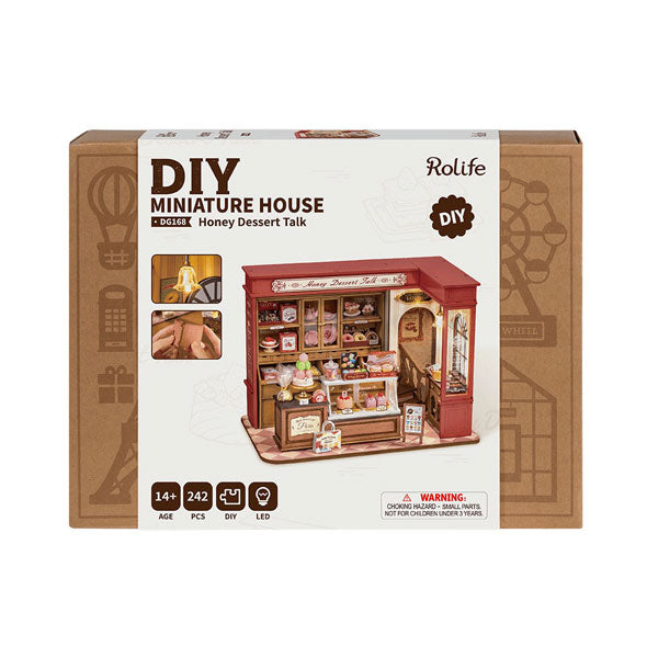 Robotime - DIY Mini House Honey DESSERT TALK