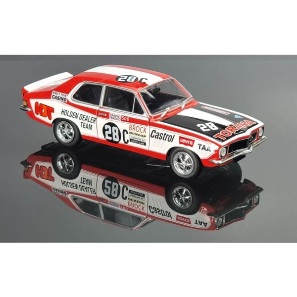 1:24 #28C LJ Torana Brock Bathurst Winner Fully Detailed Opening, Doors, Bonnet and Boot