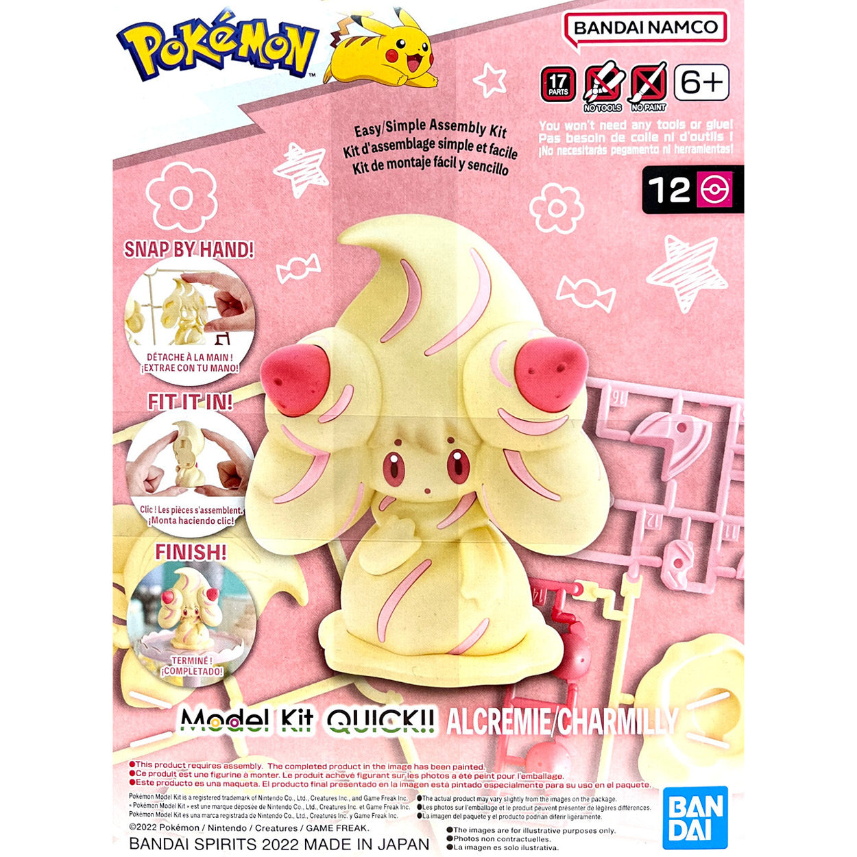 Pokemon Model Kit Quick!! 12 Alcremie