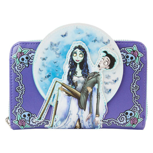 Loungefly - Corpse Bride - Moon Zip Around Wallet