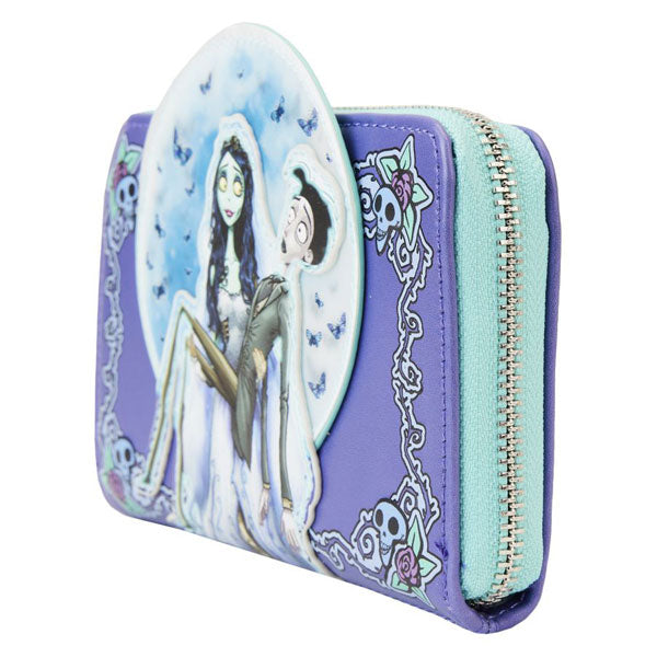 Loungefly - Corpse Bride - Moon Zip Around Wallet