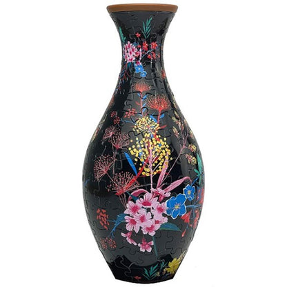 Vase Elegant Floral Print