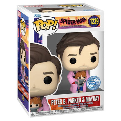 Spiderman: Across the Spider-Verse - Peter B. Parker & Mayday US Exclusive Pop! Vinyl