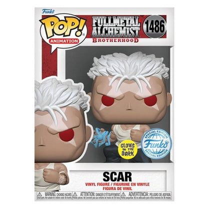 Fullmetal Alchemist: Brotherhood - Scar US Exclusive Glow Pop! Vinyl