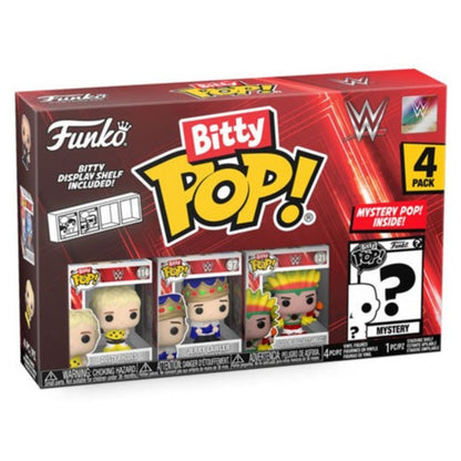 WWE - Dusty Rhodes Bitty Pop! 4-Pack